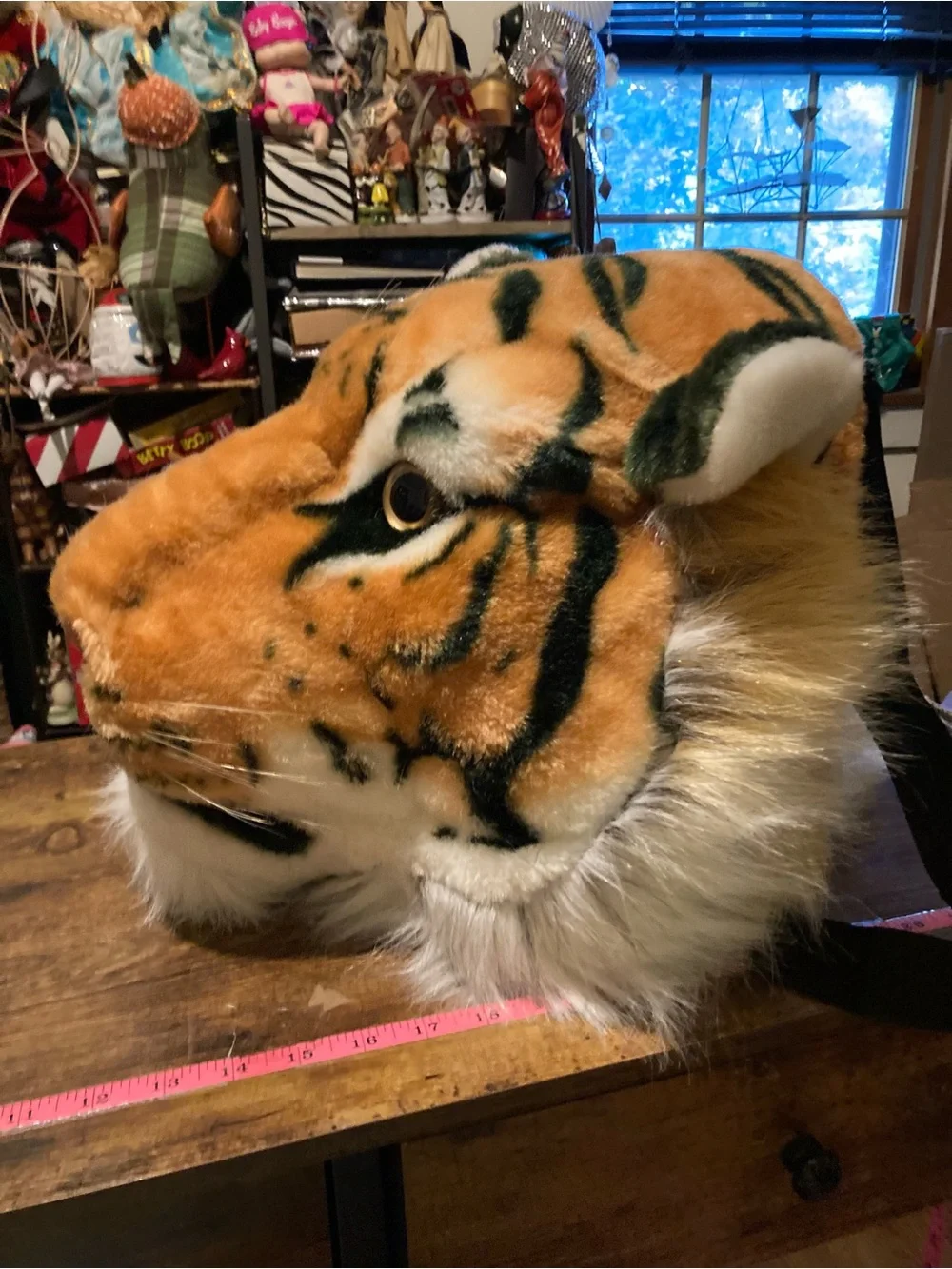 Animal Head backpack of tiger head backpack